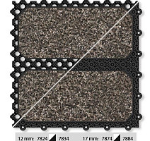 Грязезащитные покрытия Forbo Coral Tiles 7824.7834.7874.7884 Shark Grey фото 1 | FLOORDEALER